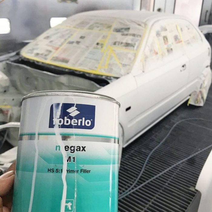 ROBERLO MEGAX M1 X5 PRIMER 51 & HARDENER (LIGHT GREY/ DARK GREY)